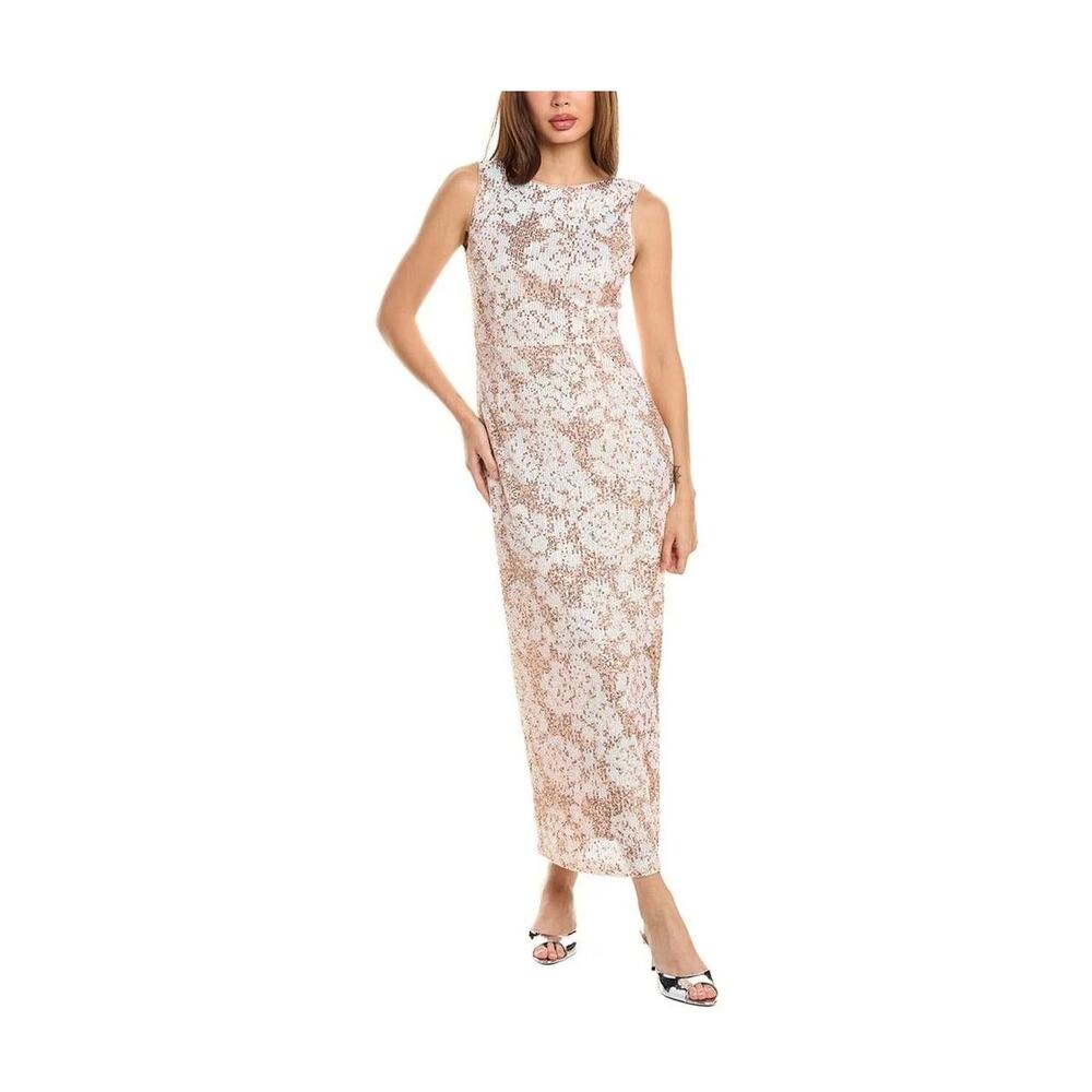 New  Nanette Lepore Women’s Sequin Maxi Dress Size 16